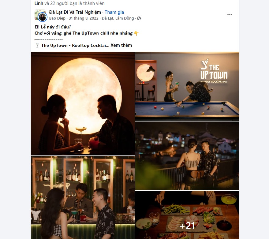 triển khai influencer nhà hàng