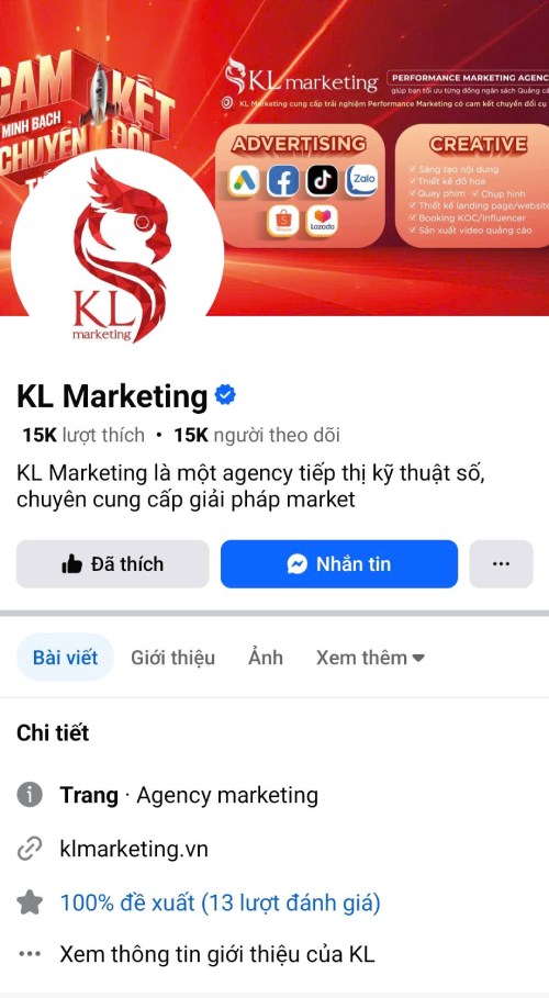 Performance Content quảng cáo Facebook