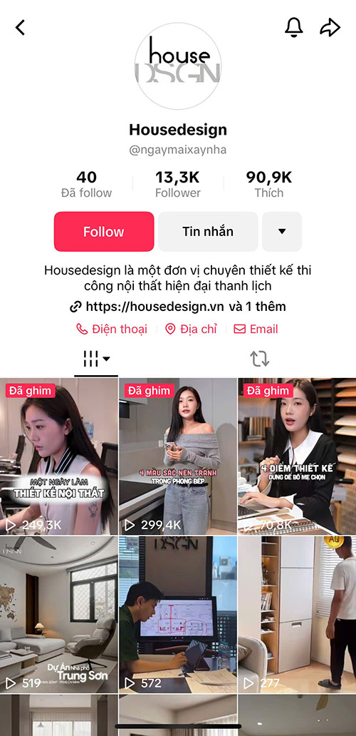 marketing cho ngành nội thất xây dựng cao cấp