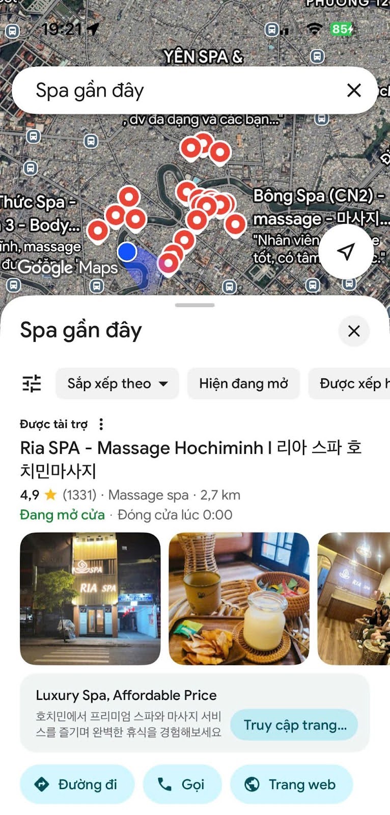 google ads maps