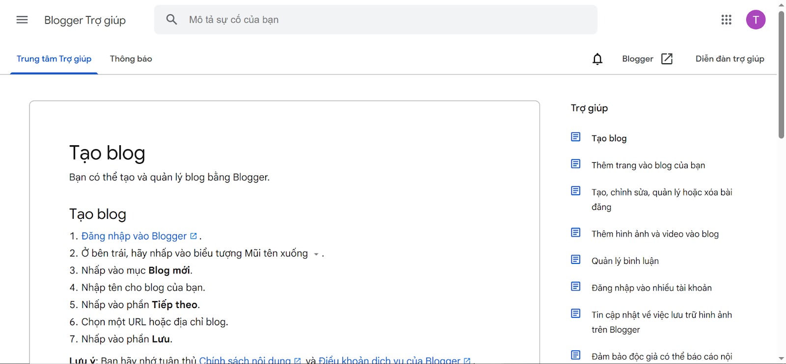 quảng cáo google miễn phí: blogger