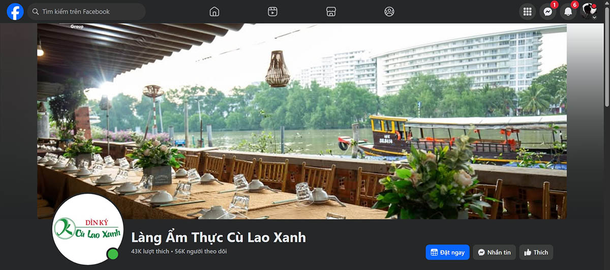 Xây kênh social riêng cho quán