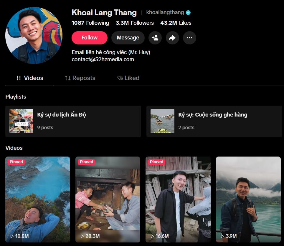 15 TikTok Du lịch và khám phá