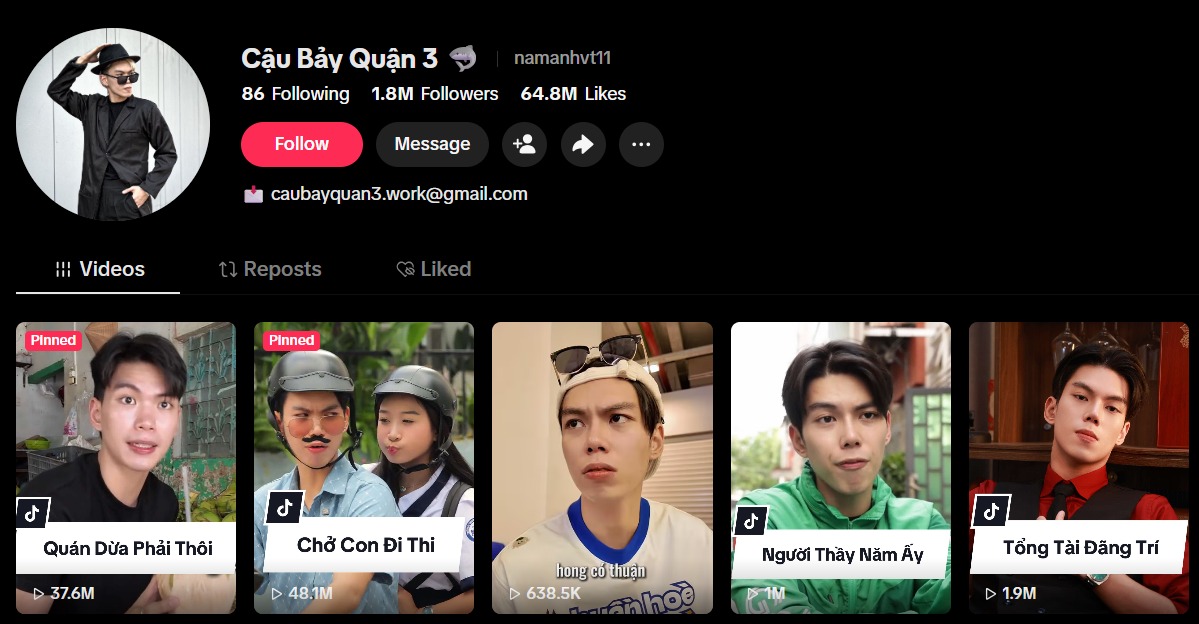 23 TikTok Bắt trend
