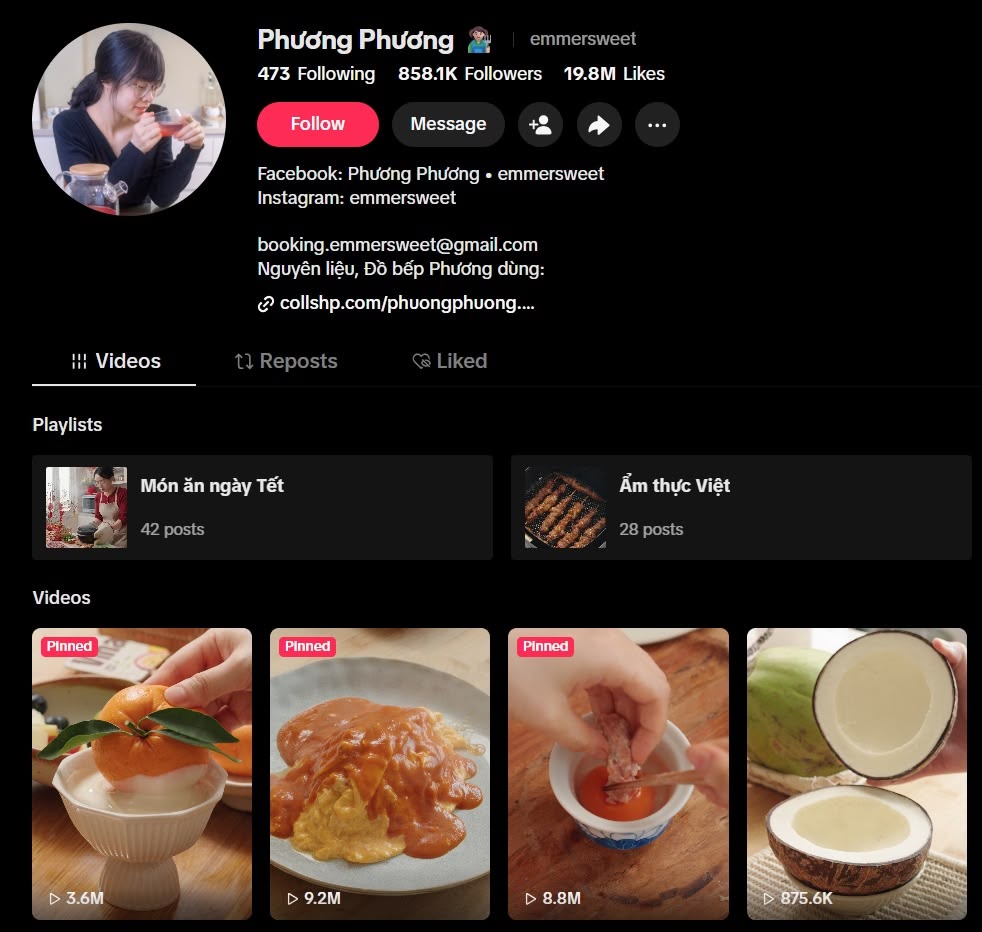8 TikTok Hướng dẫn