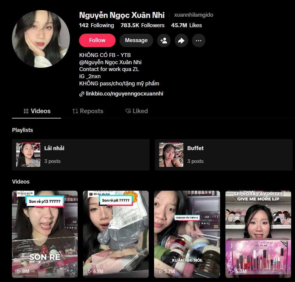 9 TikTok Review đánh giá