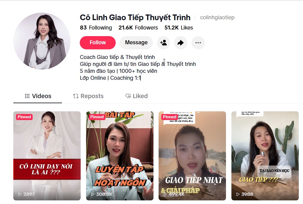 Xác định concept kênh tiktok