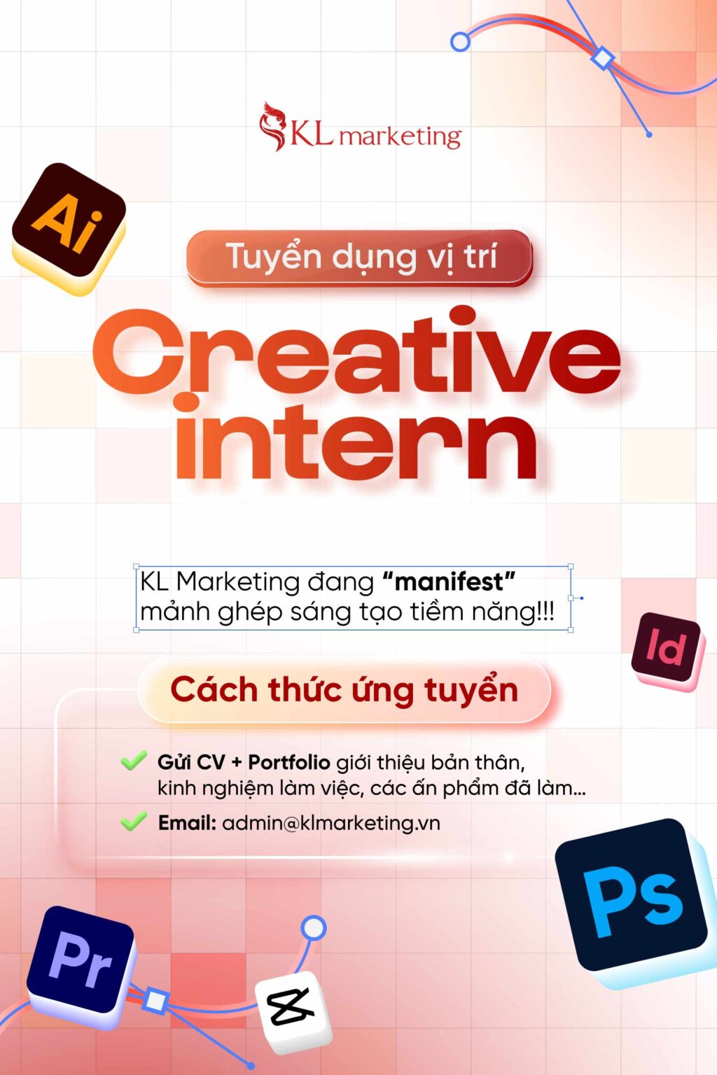 KLM Tuyển dụng Creative Intern