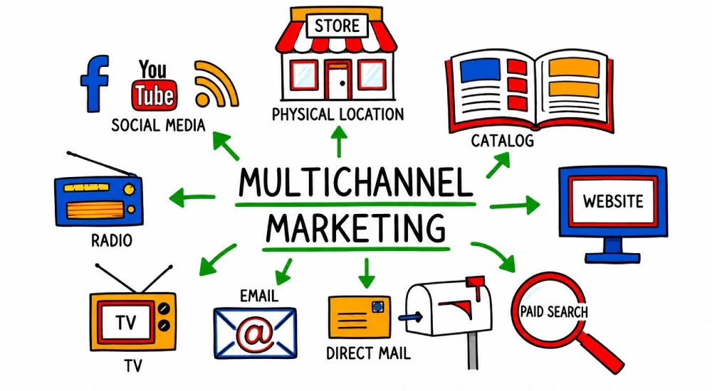 quảng cáo marketing đa kênh