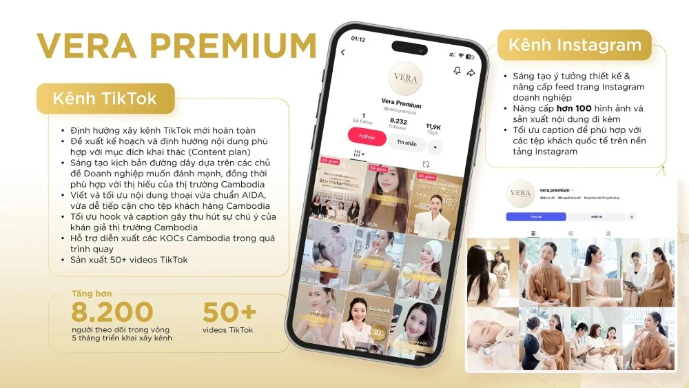 dự án creative tại KLM
