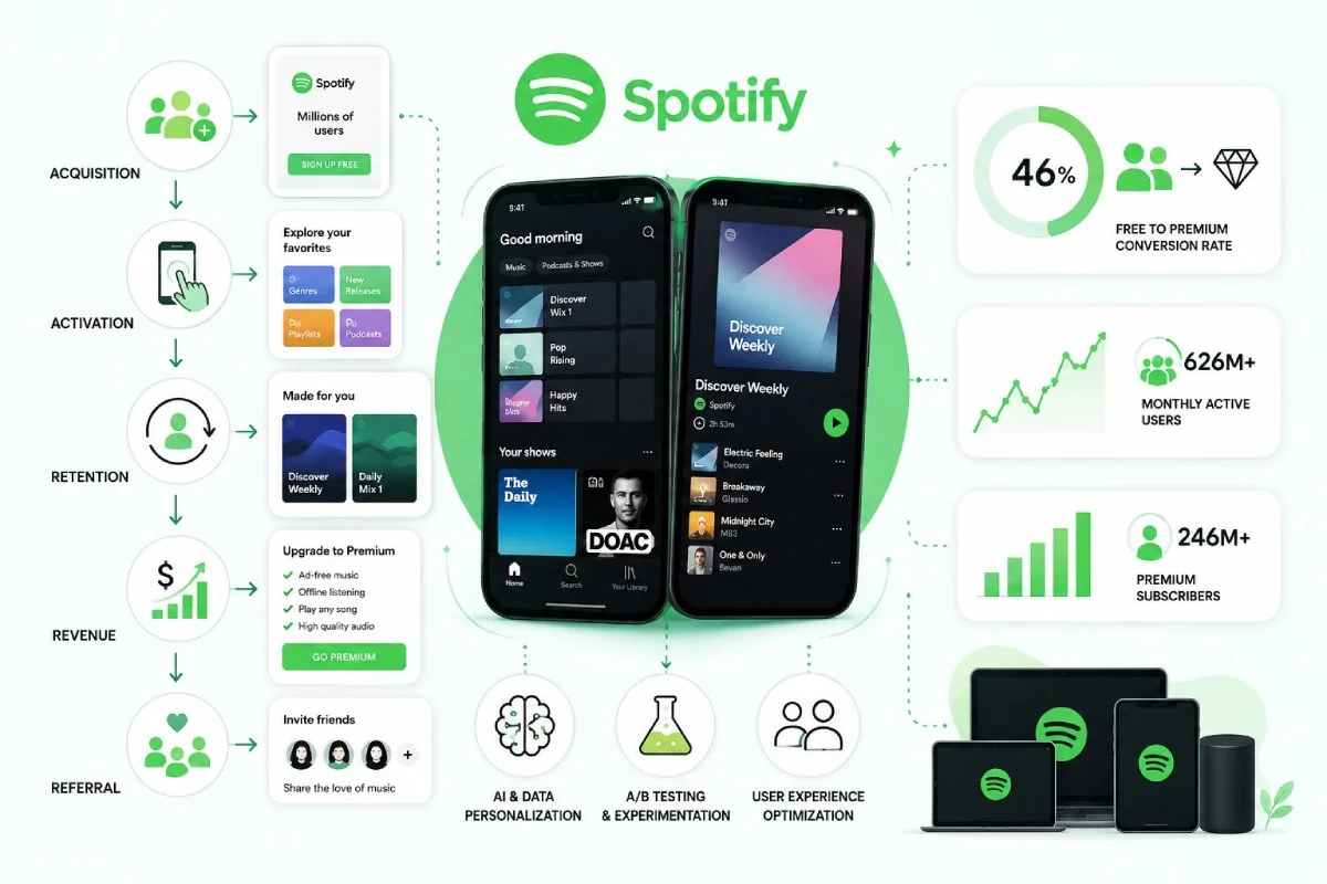 Growth Marketing của spotify