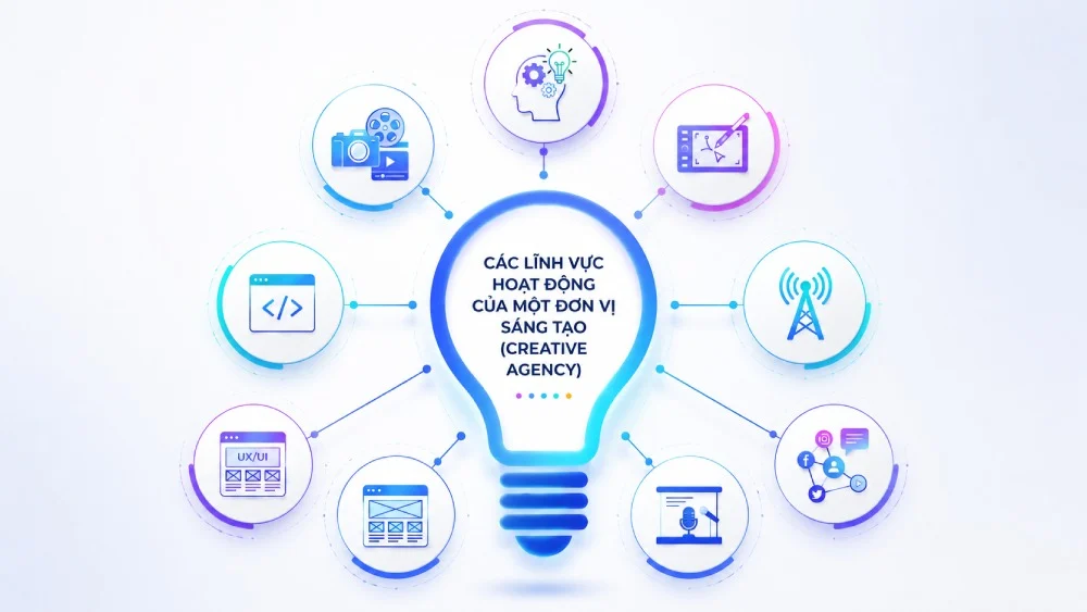 lĩnh vực hoạt động agency creative