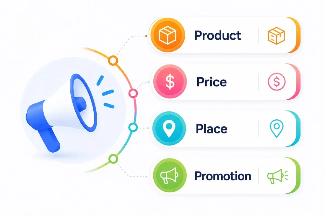 mô hình marketing mix