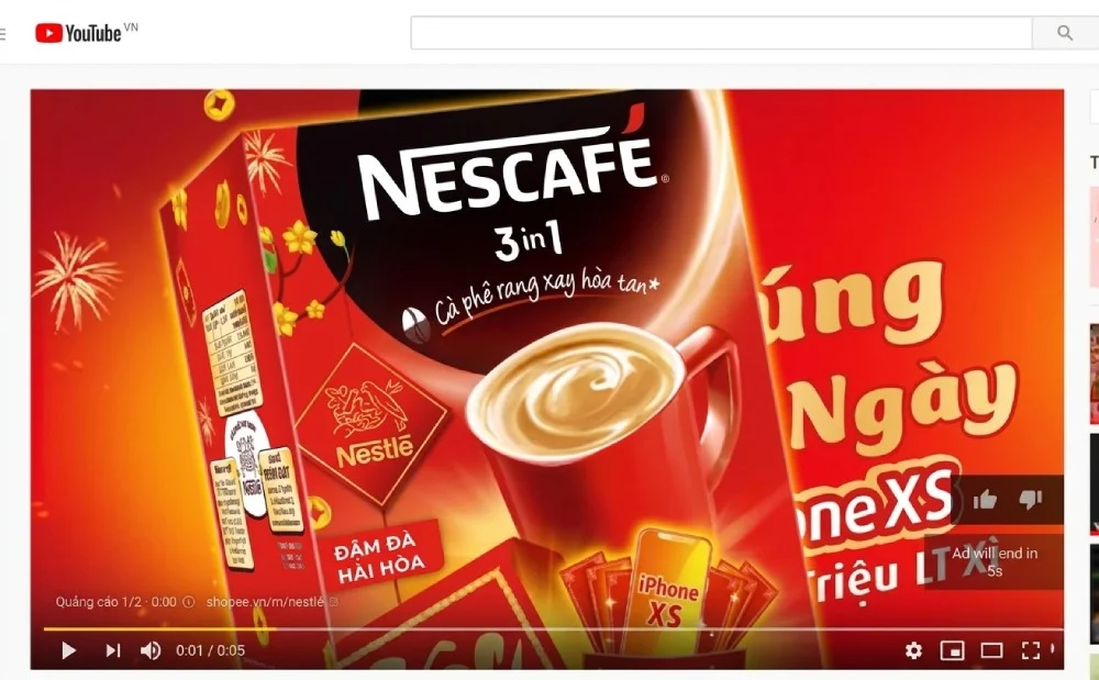 ví dụ bumper ads